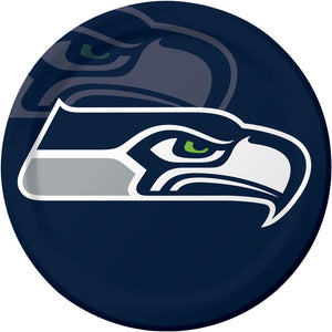 Seattle Seahawks Paper Plates, 8 ct by Creative Converting