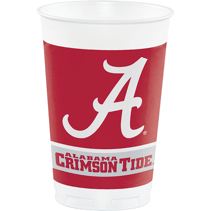 96ct Bulk University of Alabama 20 oz Plastic Cups