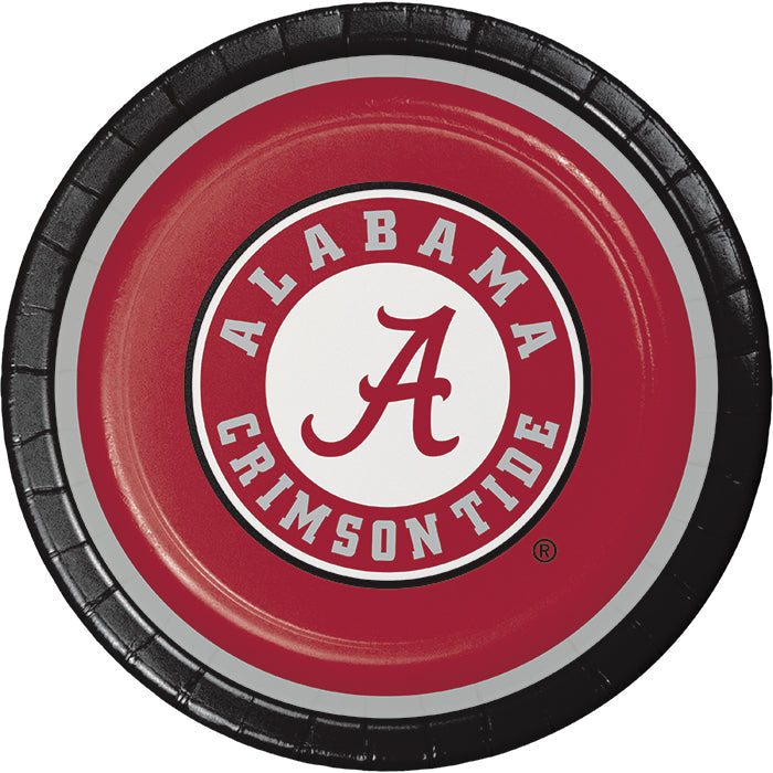 96ct Bulk University of Alabama Dinner Plates