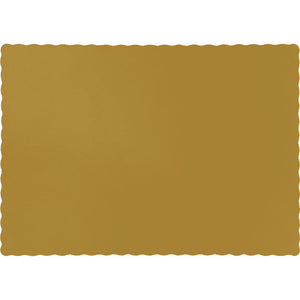 Bulk 600ct Glittering Gold Paper Placemats 