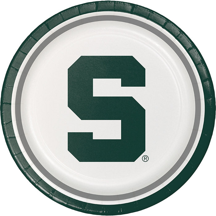 96ct Bulk Michigan State University Dinner Plate