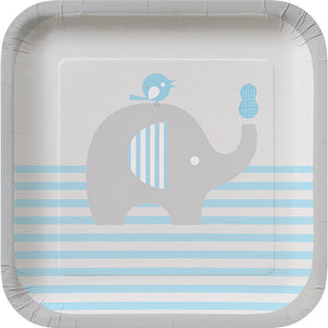 Little Peanut Boy Elephant Dessert Plates, 8 ct by Creative Converting