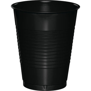 Bulk 240ct Black Velvet 16 oz Plastic Cups 