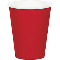 Bulk 240ct Classic Red 9 oz Hot & Cold Cups 