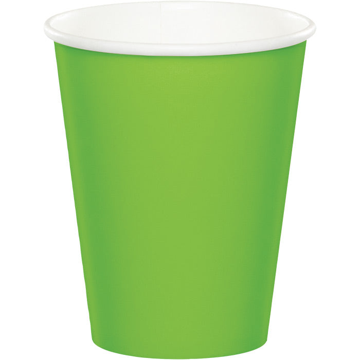 Bulk 240ct Fresh Lime 9 oz Hot & Cold Cups 