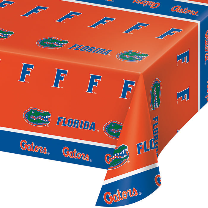 12ct Bulk University of Florida Plastic Table Covers