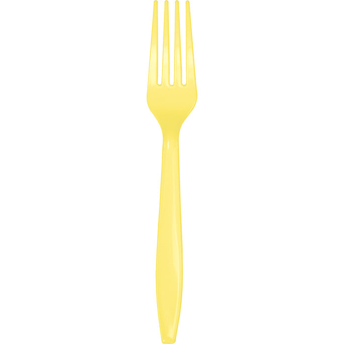 Bulk 288ct Mimosa Plastic Forks 