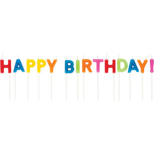 Happy Birthday Pick Candles by Creative Converting