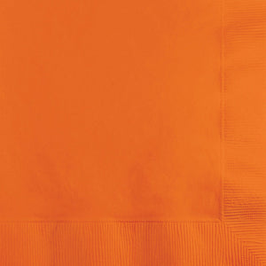Sunkissed Orange Beverage Napkin, 3 Ply, 50 ct by Creative Converting