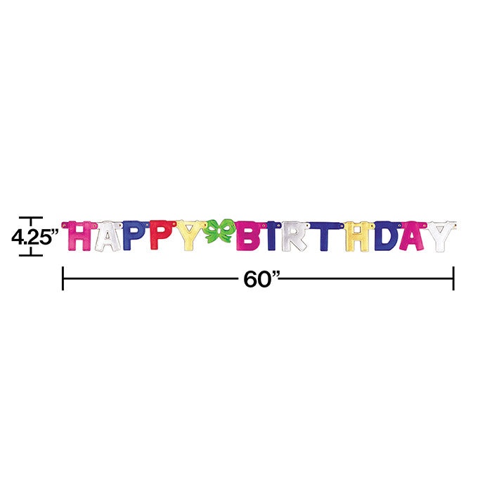 12ct Bulk Happy Birthday Party Banners