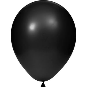 Bulk 180ct Black Latex Balloons 