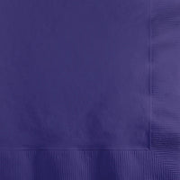 Bulk 1200ct Purple Beverage Napkins 2 ply 