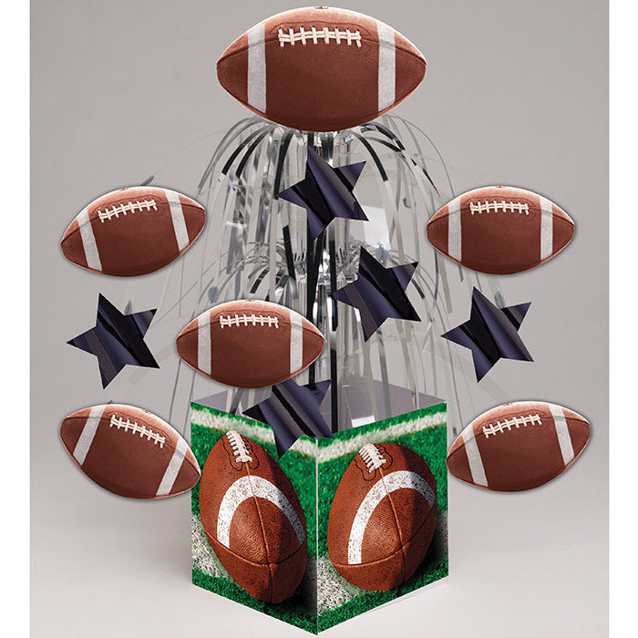 6ct Bulk Tailgate Rush Cascading Foil Centerpieces