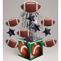 6ct Bulk Tailgate Rush Cascading Foil Centerpieces