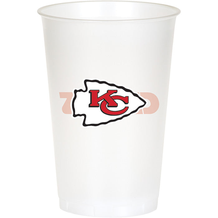 96ct Bulk Kansas City Chiefs 20 oz Plastic Cups