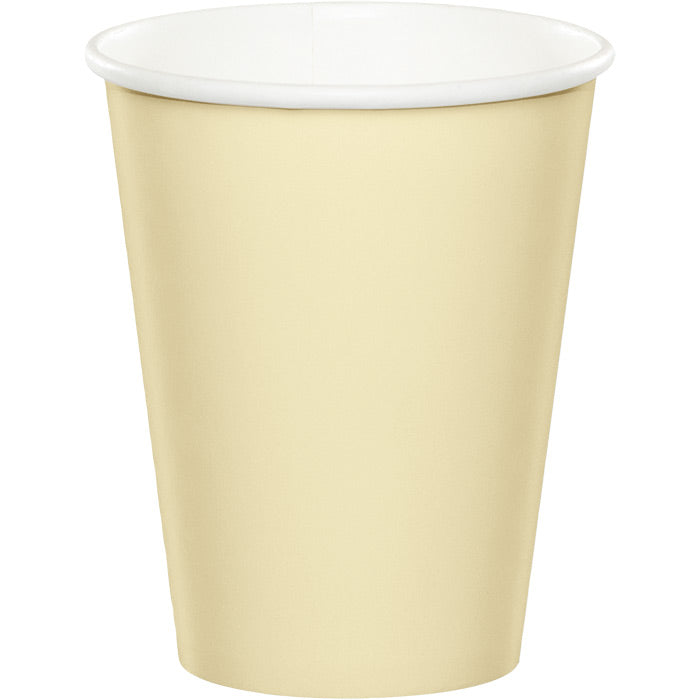 Bulk 240ct Ivory 9 oz Hot & Cold Cups 