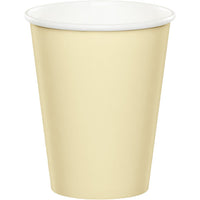 Bulk 240ct Ivory 9 oz Hot & Cold Cups 