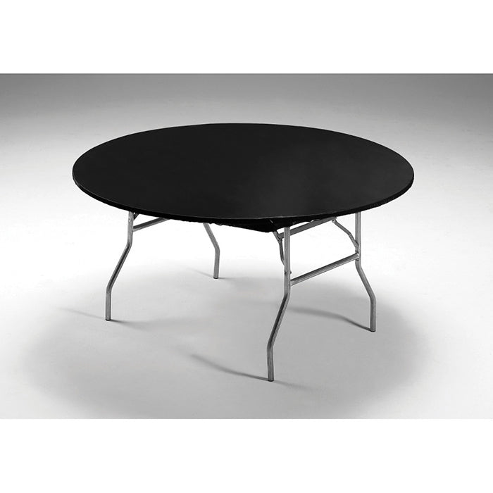 Bulk 12ct Black Stay Put Table Cover 60" 