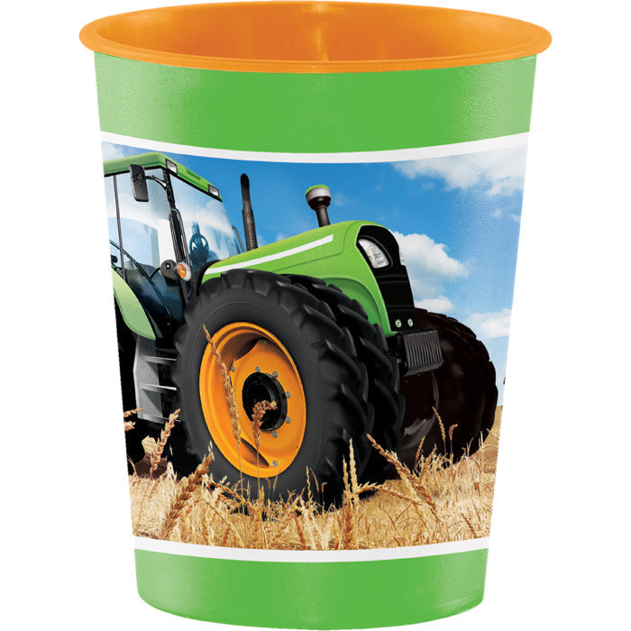 Tractor Time Plastic Keepsake Cup 16 Oz. by Creative Converting