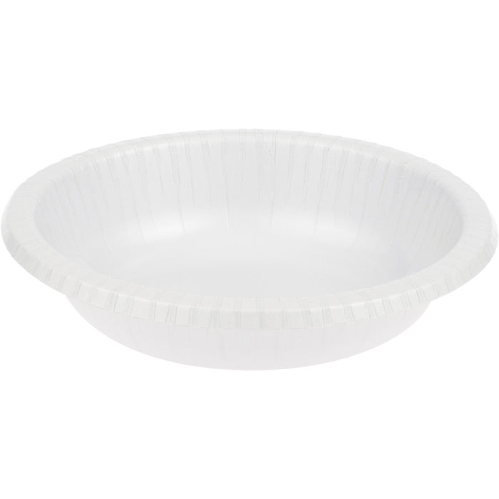 Bulk 200ct White 20 oz Paper Bowls 