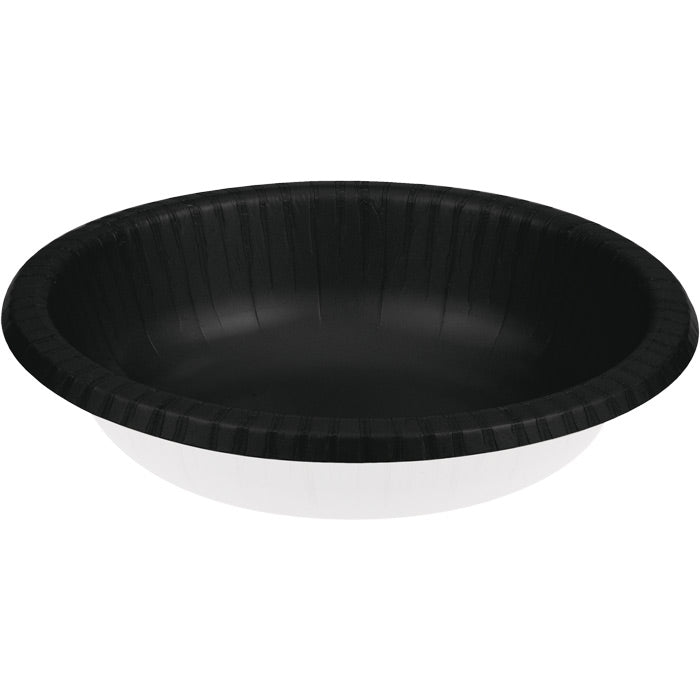 Bulk 200ct Black Velvet 20 oz Paper Bowls 