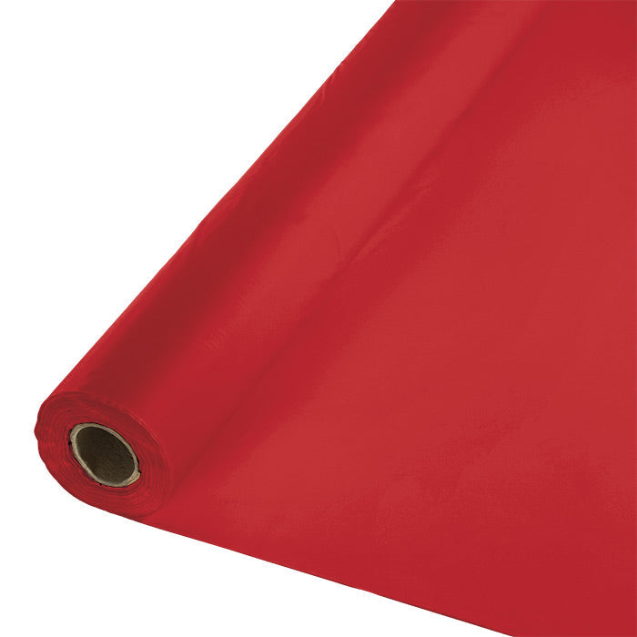 100 ft by 40 inch Classic Red Banquet Table Roll