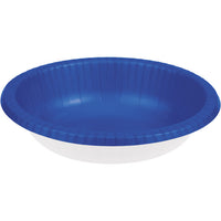 Bulk 200ct Cobalt Blue 20 oz 20 oz Paper Bowls 