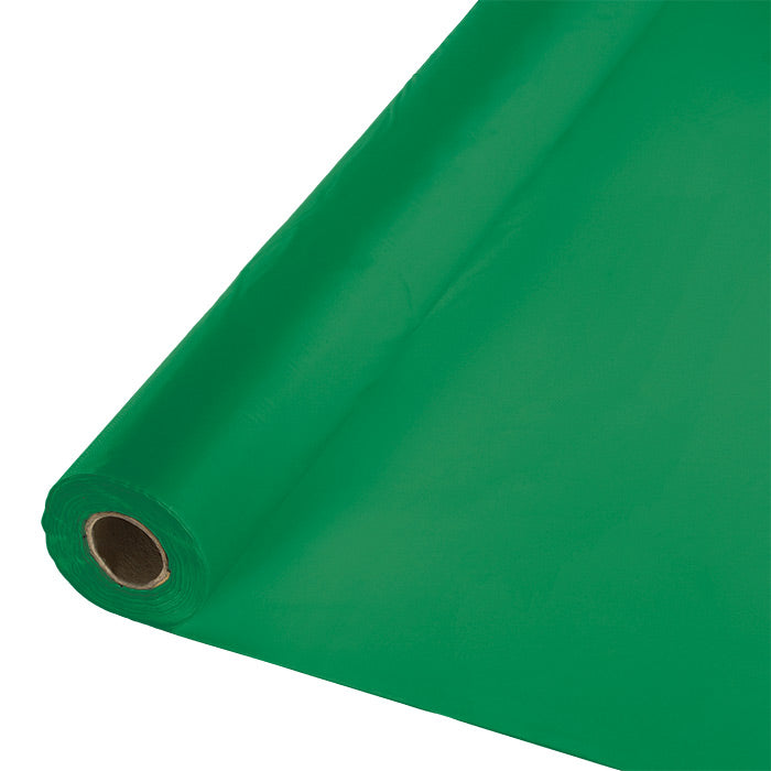 100 ft by 40 inch Emerald Green Banquet Table Roll