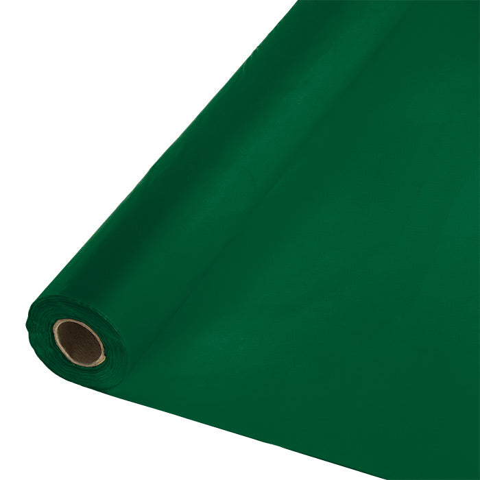 100 ft by 40 inch Hunter Green Banquet Table Roll