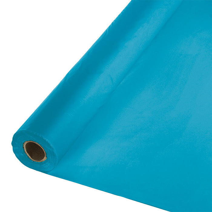 100 ft by 40 inch Turquoise Banquet Table Roll