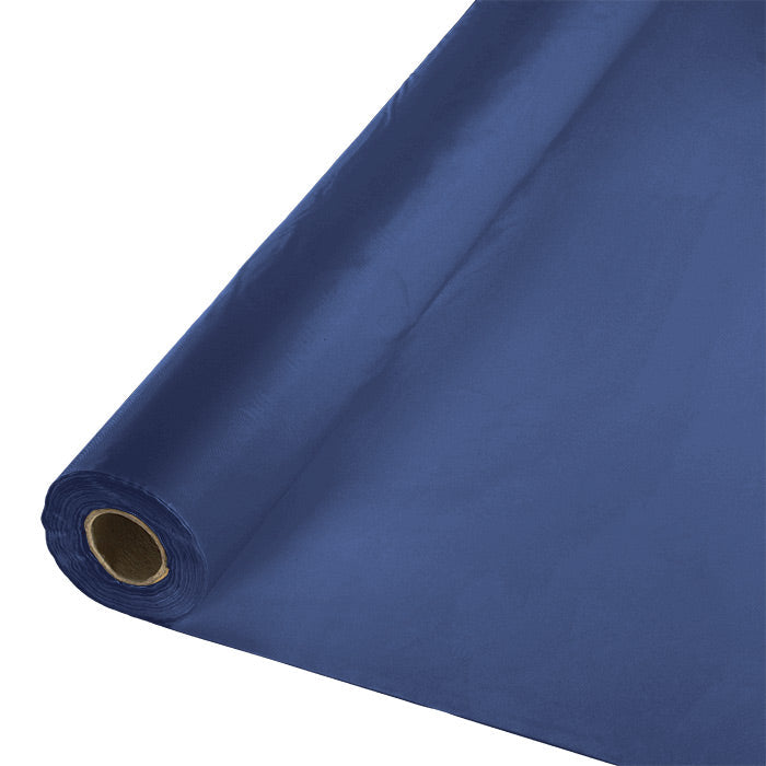 100 ft by 40 inch Navy Banquet Table Roll