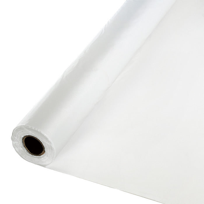 100 ft by 40 inch Clear Banquet Table Roll