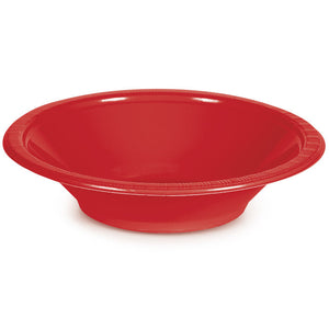 Classic Red 12 Oz Plastic Bowls, 20 ct by Creative Converting