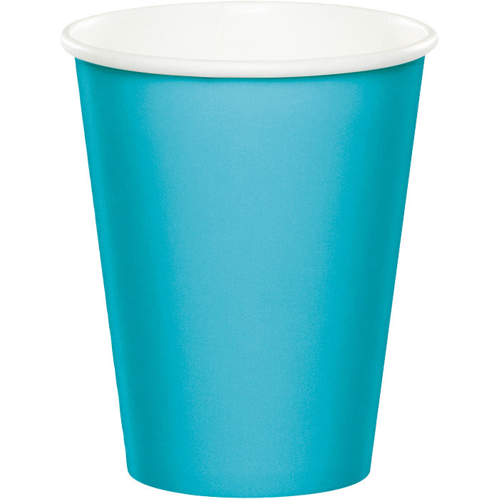 Bulk 240ct Bermuda Blue 9 oz Hot & Cold Cups 