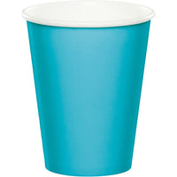 Bulk 240ct Bermuda Blue 9 oz Hot & Cold Cups 