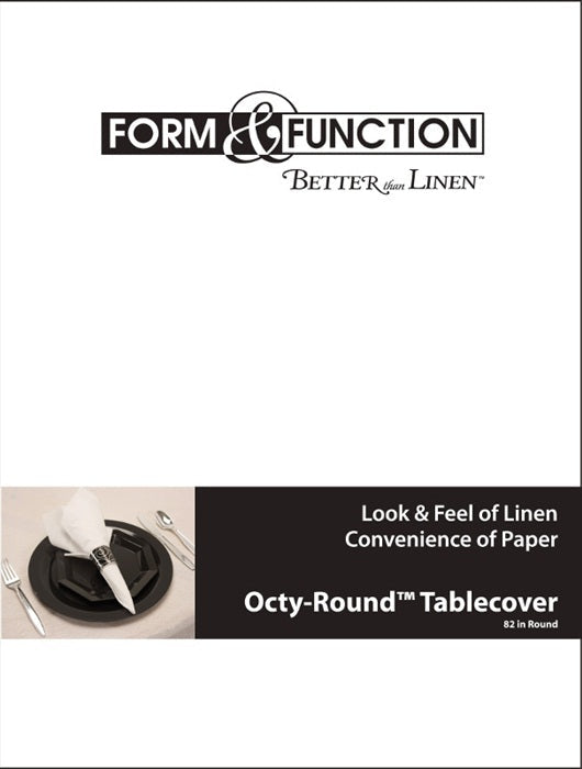 Bulk 12ct White Better than Linen Round 