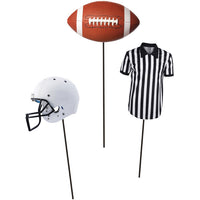 18ct Bulk Football DIY Centerpieces Sticks