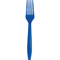 Bulk 288ct Cobalt Blue Plastic Forks 