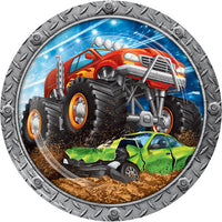 96ct Bulk Monster Truck Dinner Plates
