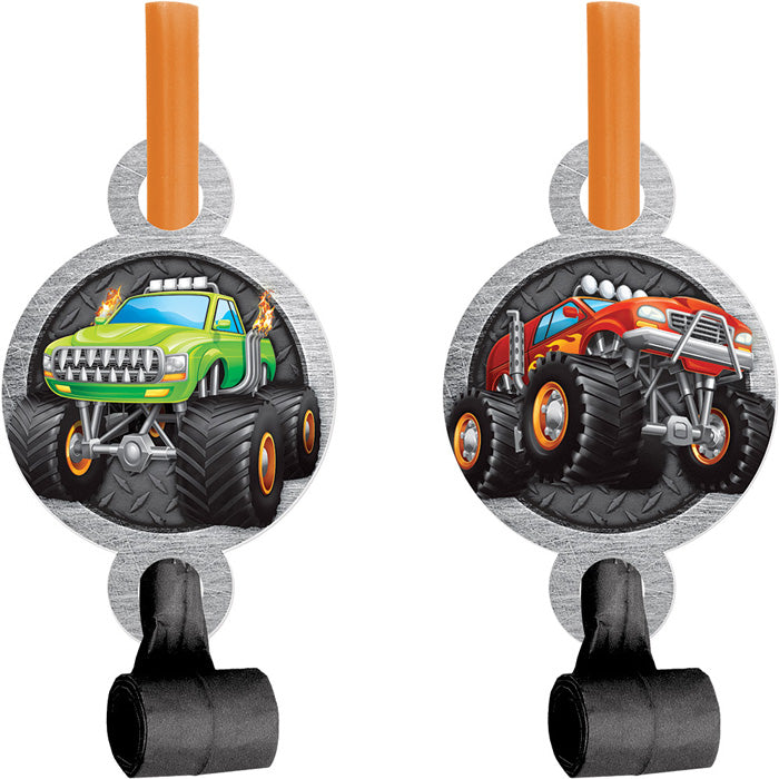48ct Bulk Monster Truck Party Blowers
