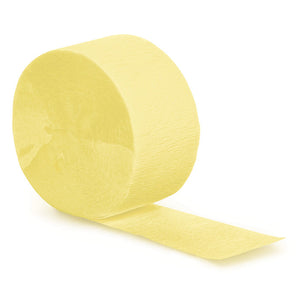 Mimosa Crepe Streamers 81' by Creative Converting