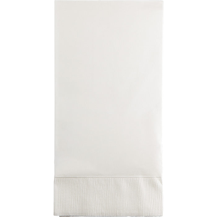 Bulk 192ct White 3 Ply Guest Towels 