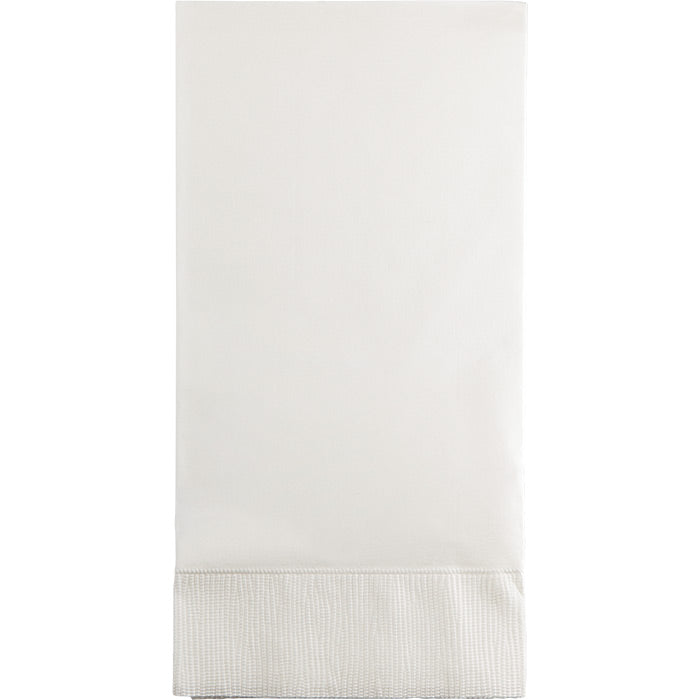 Bulk 192ct White 3 Ply Guest Towels 