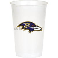 96ct Bulk Baltimore Ravens 20 oz Plastic Cups