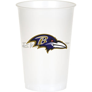 Baltimore Ravens Plastic Cup, 20Oz, 8 ct by Creative Converting