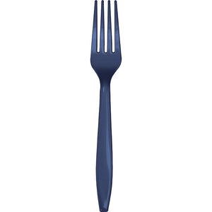 Navy Blue Plastic Forks, 50 ct by Creative Converting