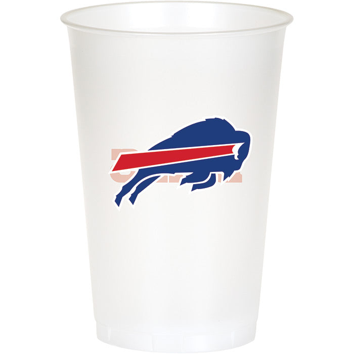 96ct Bulk Buffalo Bills 20 oz Plastic Cups