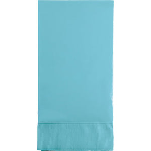 Bulk 192ct Pastel Blue 3 Ply Guest Towels 