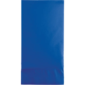 Bulk 192ct Cobalt Blue Guest Towels 3 ply 