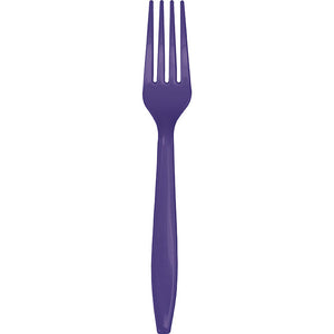 Bulk 600ct Purple Bulk Plastic Forks 